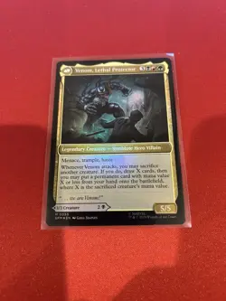 MTG Eddie Brock / Venom, Lethal Protector FOIL 0055 Mythic Marvel's Spider-Man - Image 3