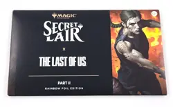MTG Secret Lair x The Last of Us Part II NEW SEALED Rainbow Foil Pack - Image 1
