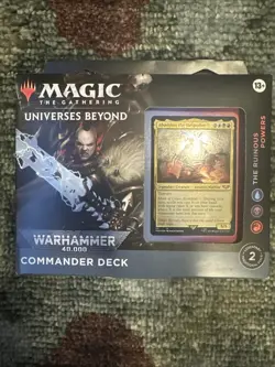Magic the Gathering Warhammer 40,000 - The Ruinous Powers Commander Deck NEW 40K - Image 1
