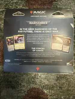 Magic the Gathering Warhammer 40,000 - The Ruinous Powers Commander Deck NEW 40K - Image 2