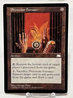 Phyrexian Furnace - Weatherlight ~MP~ Magic The Gathering MTG - Image 1