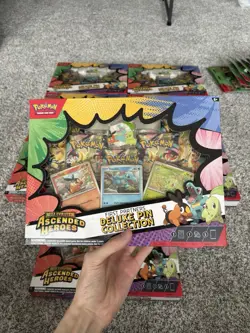 8x Pokemon TCG Ascended heroes partner Deluxe Pin Collection Sealed Fast Ship - Image 2