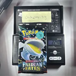 22.40g Paldean Fates Booster Pack Pokemon TCG New Sealed - Image 1