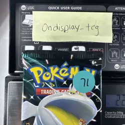 22.40g Paldean Fates Booster Pack Pokemon TCG New Sealed - Image 3