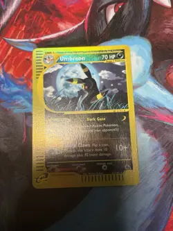 Pokemon skyridge Umbreon Stage 1 reverse Holo Card 32/144 2003 Nintendo TCG - Image 5