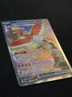 Pokemon TCG Ethan's Ho-Oh EX SIR 230/182 Destined Rivals NM Special Illustration - Image 4
