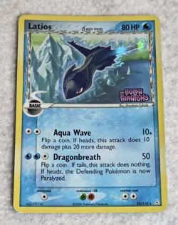 2006 Pokemon EX Holon Phantoms Latios #22/110 Reverse Holo Delta Species - Image 1