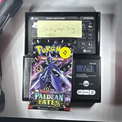 22.43g Paldean Fates Booster Pack Pokemon TCG New Sealed - Image 1