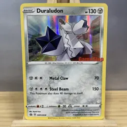Pokemon Sword & Shield Gamestop Black Star Promo Duraludon Holo Rare SWSH028 NM - Image 1
