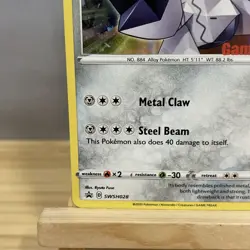 Pokemon Sword & Shield Gamestop Black Star Promo Duraludon Holo Rare SWSH028 NM - Image 5