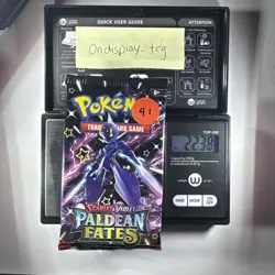 22.38g Paldean Fates Booster Pack Pokemon TCG New Sealed - Image 1