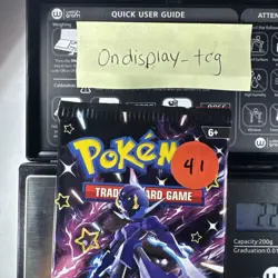 22.38g Paldean Fates Booster Pack Pokemon TCG New Sealed - Image 3