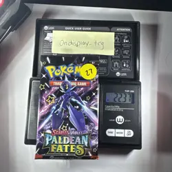 22.37g Paldean Fates Booster Pack Pokemon TCG New Sealed - Image 1