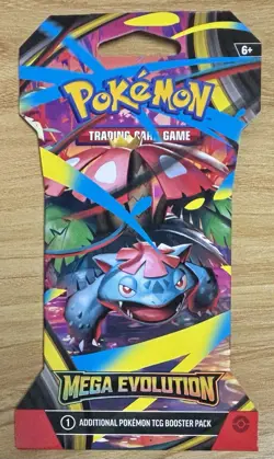 Pokemon Mega Evolution Booster Pack Hanger - Image 1
