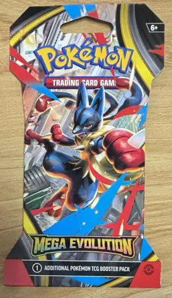 Pokemon Mega Evolution Booster Pack Hanger - Image 1