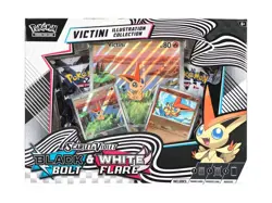Pokemon Unova Victini Illustration Collection Box Black Bolt & White Flare - Image 1