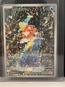 Magikarp 203/193 Illustration Rare Paldea Evolved Secret Rare Pokemon NM - Image 1