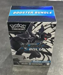 Pokemon TCG Scarlet & Violet Black Bolt SV10.5 Booster Bundle NEW Factory Sealed - Image 1
