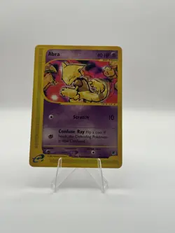 Pokemon Abra (93/165) Expedition Base Set MP - Image 1