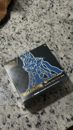 Pokemon Mega Evolution Lucario Pokemon Center Elite Trainer Box ETB - Image 1