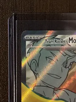 Pokemon TCG Team Rockets Moltres EX 208/182 Ultra Rare Destined Rivals Stamp - Image 3