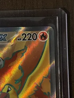 Pokemon TCG Team Rockets Moltres EX 208/182 Ultra Rare Destined Rivals Stamp - Image 4