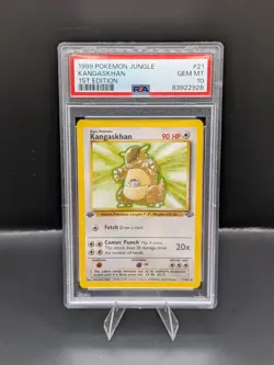 Kangaskahn 21/64 1st Edition Jungle Set Non Holo Rare Pokemon TCG - Image 1