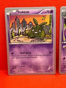Pokemon Tcg Trubbish 56/122 & Garbodor 57/122 World Championships 2016 - Image 2