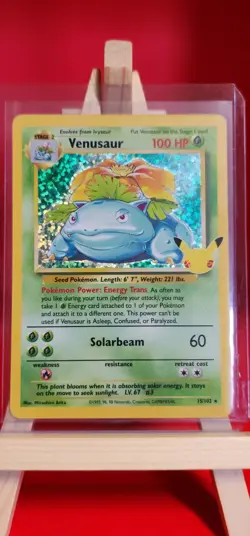Venusaur 15/102 (US SELLER) Celebrations: Classic Collection Holo - Pokemon TCG - Image 1