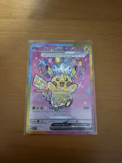 Pokemon Pikachu EX SIR 277/217 Ascended Heroes English - Pack Fresh - NM - Image 1