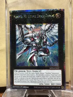 Yu-Gi-Oh! TCG 1x QCR Number F0: Utopic Draco Future MP24-EN037 x1 YUGIOH! NM - Image 1