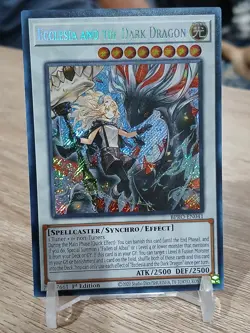Yugioh! Ecclesia and the Dark Dragon BPRO-EN041 Secret Rare 1st Ed NM - Image 4