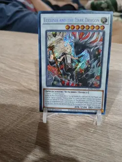 Yugioh! Ecclesia and the Dark Dragon BPRO-EN041 Secret Rare 1st Ed NM - Image 5