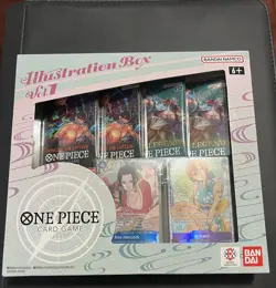 One Piece Bandai TCG Card Game - Illustration Box Vol 1 New - Factory Sealed - Image 1