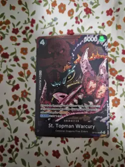 St. Topman Warcury (Alternate Art) OP13-089 Carrying On His Will Foil One Piece - Image 1