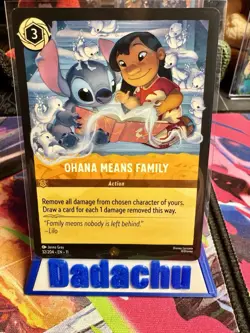 Ohana Means Family (Legendary) Disney Lorcana Winterspell 32/204 - Image 1