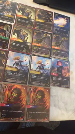RiftBound League of Legends Champions Promo Card Lot – Lux, Annie, Garen, plus - Image 3