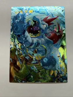 Feraligatr Gator Pokemon 160 Foil Holo Card Anime Rare Full Art Arcade Pokedex - Image 5