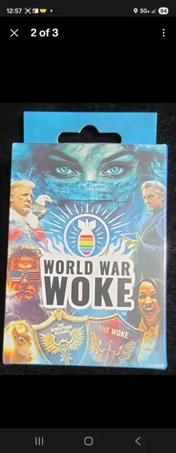 World War Woke First Edition CCG All Rare Holo Cards Mint Condition - Image 3
