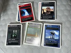Vintage 1995 Star Wars Decipher Customizable Card Game Lot Of 100+ Cards - Image 1