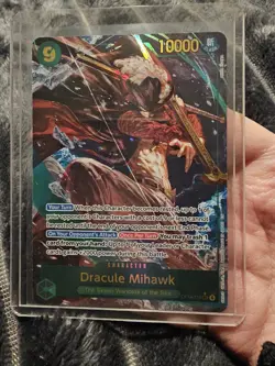 OP14-119 Dracule Mihawk FOIL Alternate Art One Piece TCG English Card MINT🔥 - Image 1