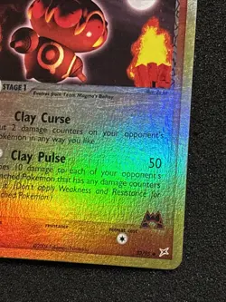Team Magma’s Claydol 33/95 EX vs Team Aqua Reverse Holo Pokemon Card LP - Image 4