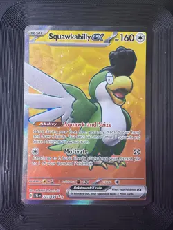 Squawkabilly ex - 247/193 - Ultra Rare - Paldea Evolved - Pokemon Card - NM/M - Image 1