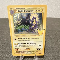 Pokemon Light Toxtricity Holo Promo SWSH137 Sword & Shield 120 HP Card - Image 1