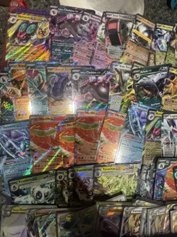 LOT OF 105 POKEMON CARDS OF EX, VSTAR, V NM PACK FRESH COMES WITH CASE - Image 2