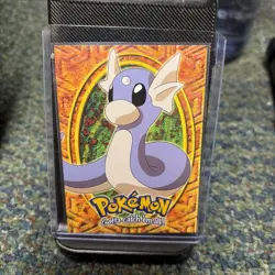 Dratini E10 of 12 - BLUE LOGO - NON-HOLO - SERIES 1 - TOPPS Pokemon Card - Image 1