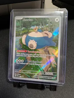 Pokemon Snorlax SVP 057 Scarlet & Violet Promo Basic Holo Card HP 150 - Image 1