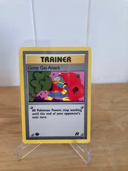 Goop Gas Attack - Pokemon Card 78/82 - Team Rocket - 1st Edition Common - Image 1