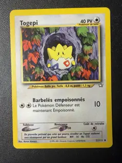 Pokemon Card - Togepi Uncommon Vintage WOTC 51/111 - Neo Genesis - Image 1