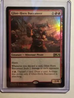 MTG Foil - Glint-Horn Buccaneer - 141 / English / Magic The Gathering - Image 1